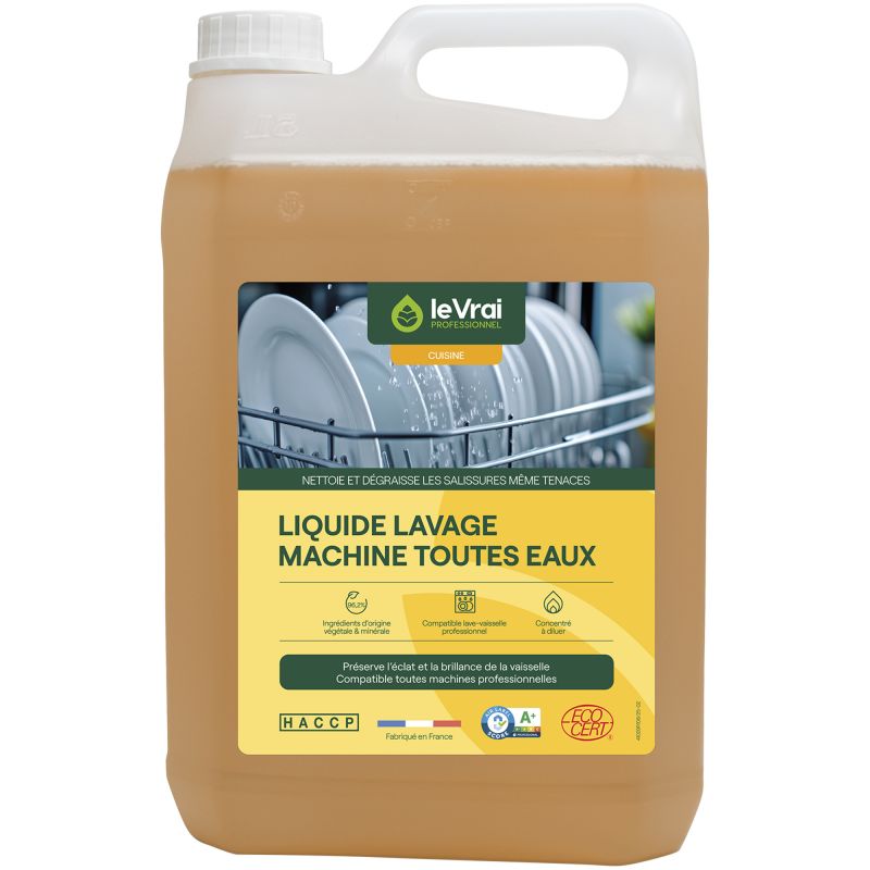 Liquide de lavage lave vaisselle toutes eaux 5 L