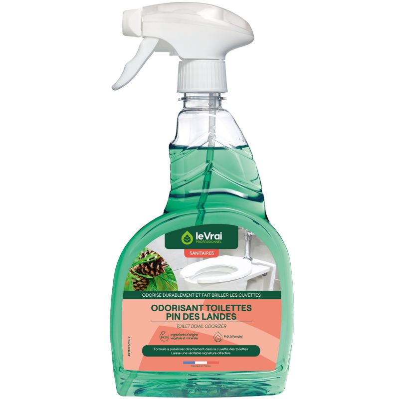 Spray odorisant toilettes 750 ml Le Vrai