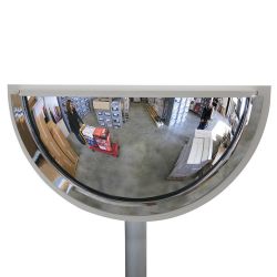 Miroir demi sphère de surveillance panoramique 180°