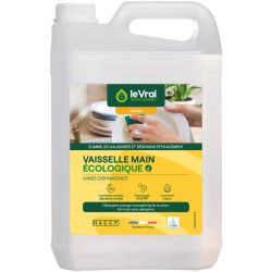 Liquide vaisselle mains écologique Le Vrai Professionnel