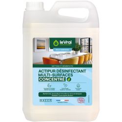 Détergent désinfectant virucide EN14476 Actipur concentré