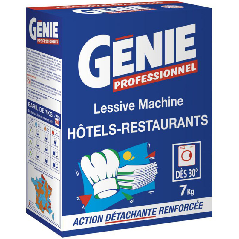 Lessive en poudre mains et machines Génie