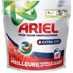 Ariel pods Lessive capsule détachante all in 1 x 60