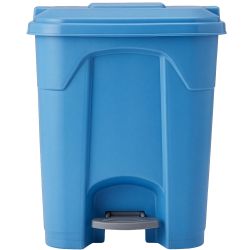 Poubelle à pédale couvercle HACCP colorée
