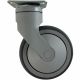 Roue pour chariot de ménage à visser 125 mm