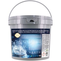 Pastilles détergentes lave-vaisselle 7 en 1 parfum citron - seau de 150