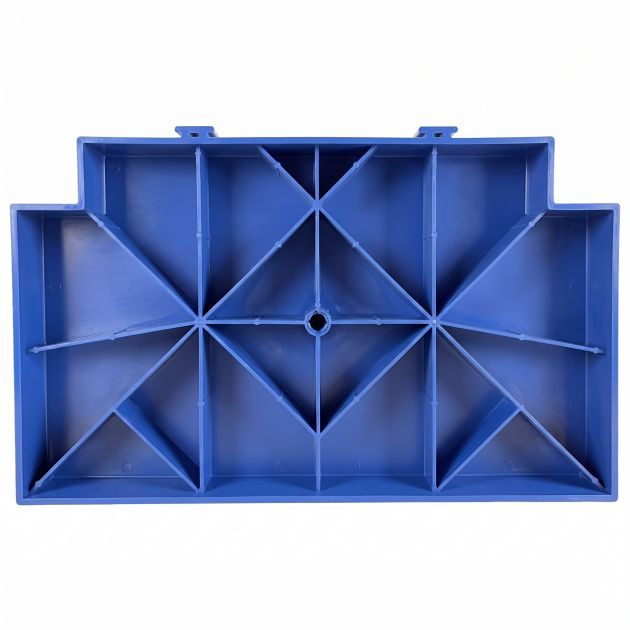 Extension base pour chariot de ménage bleu