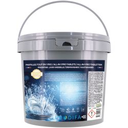 Pastilles détergentes lave-vaisselle 7 en 1 parfum citron - seau de 150