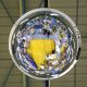 Miroir de surveillance 1/2 sphère intérieur​ 360°