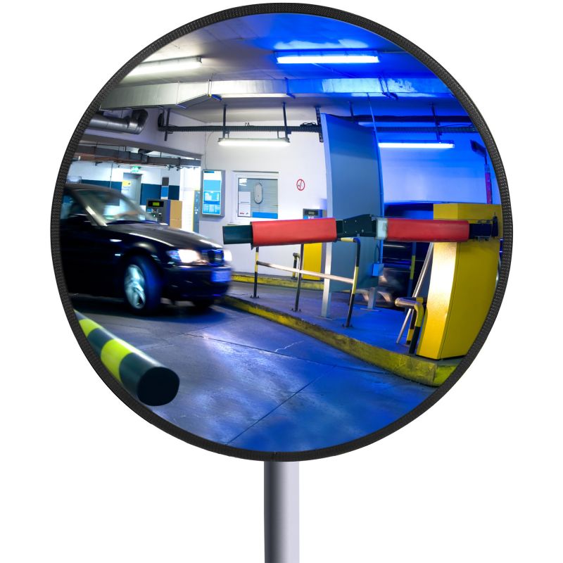 Miroir de surveillance inox poli rond multi usage spécial littoral 90°