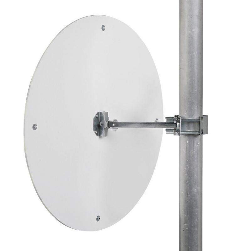 Miroir de sécurité rond avec cadre aluminium pour entrepôt