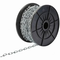 Chaînette en acier - rouleau de 25m