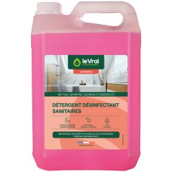 Nettoyant sanitaires désinfectant Le Vrai Professionnel 5L 
