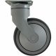 Roue pour chariot de ménage à visser 125 mm