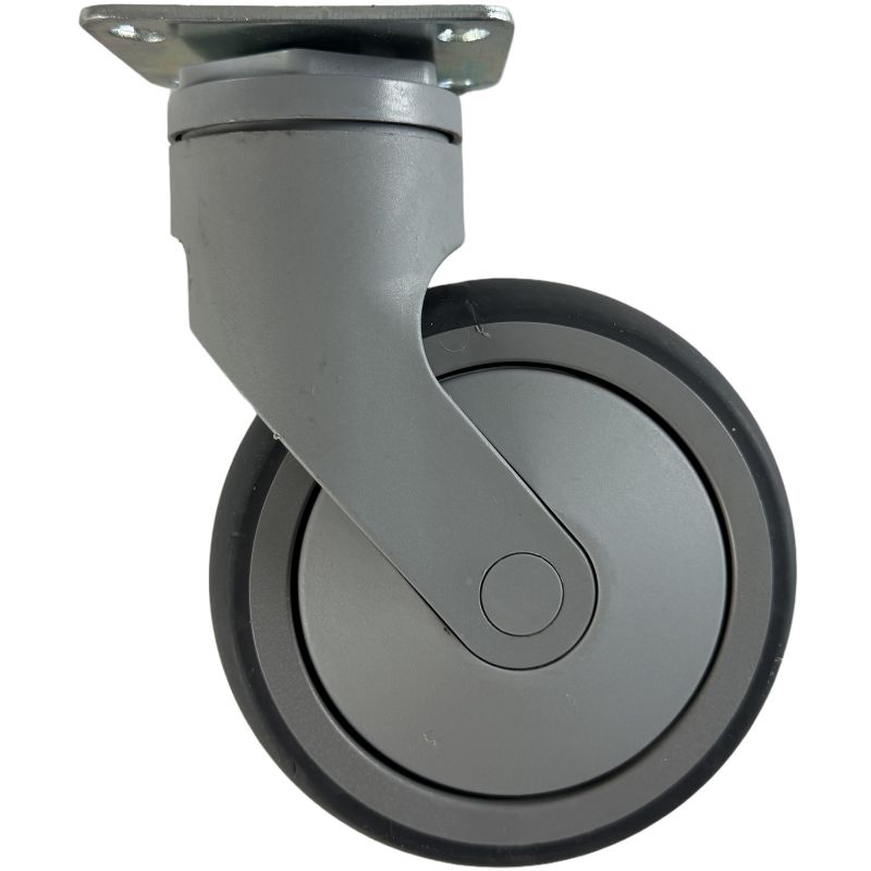 Roue pour chariot de ménage à visser 125 mm