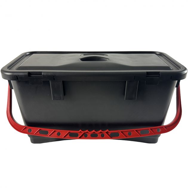 Seau 22L pour chariot de ménage rouge