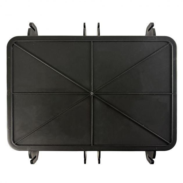 Plateau accessoires pour chariot de ménage 6 seaux
