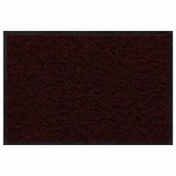 Tapis d'accueil grand trafic anti-poussières à la découpe sur mesure Marron