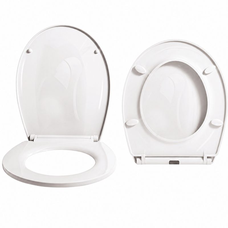 Abattant WC Thermodur charnières inox avec frein de chute