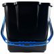 Seau 18L pour chariot de ménage avec bec verseur noir