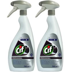 Nettoyant dépoussiérant bois 750 ml Cif - lot de 2