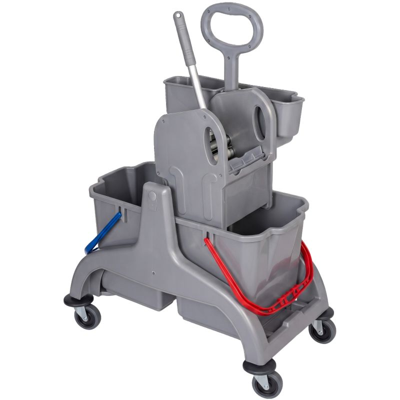 Kit Chariot de lavage double seau
