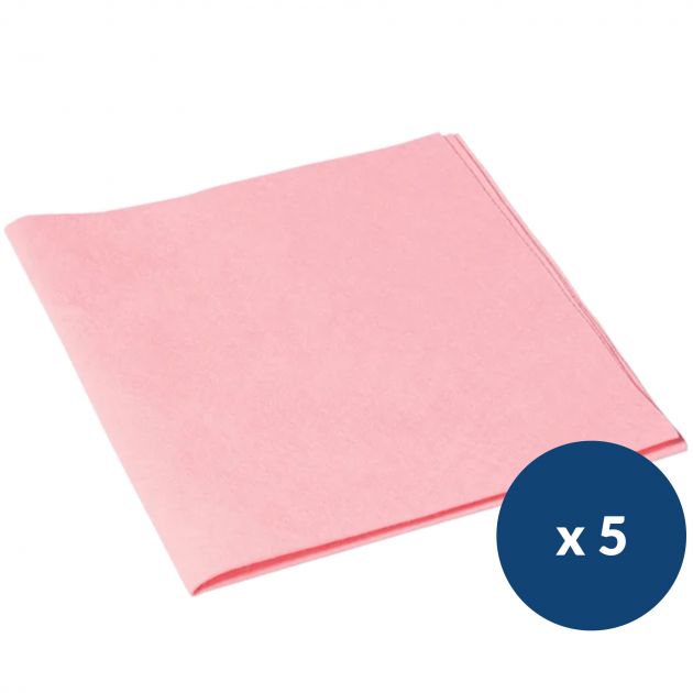 Lavette microfibre non-tissée Evolon 130 Vileda - lot de 5