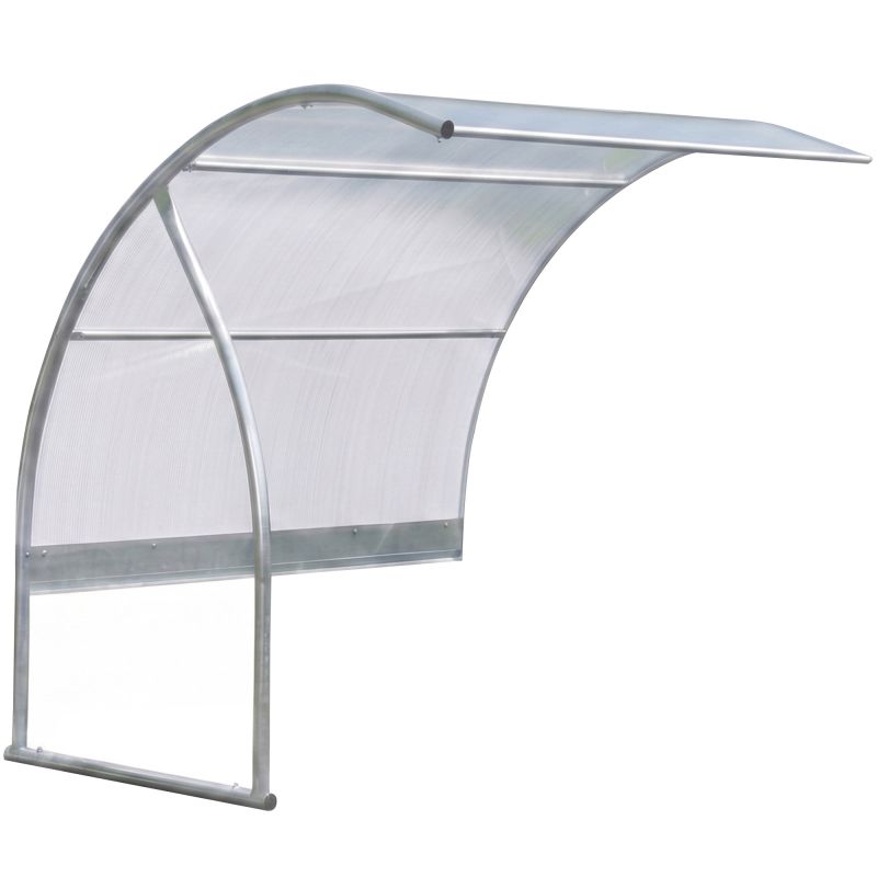 Extension abri velo 6 places demi lune