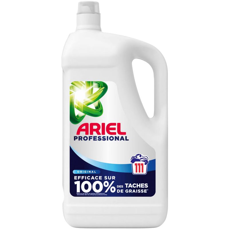 Lessive liquide concentrée Ariel Professional 111 lavages