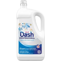 Lessive liquide 2 en 1 Dash Professional 111 lavages