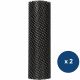 Brosse autolaveuse Duplex poils durs noir x2