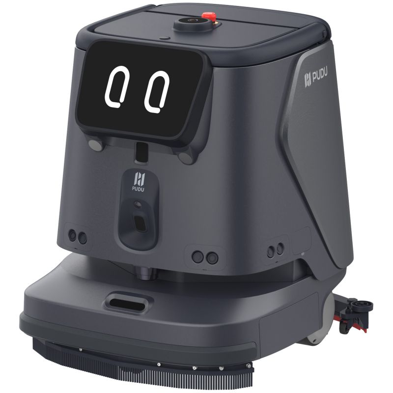 Robot autolaveuse professionnel à double disque PUDU CC1 PRO DISC