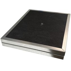 Filtre à charbon pour acides et solvants pour caisson de filtration