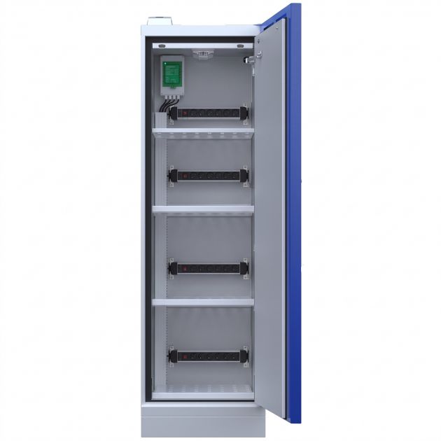 Armoire de sécurité pour stockage et recharge de batterie lithium-ion