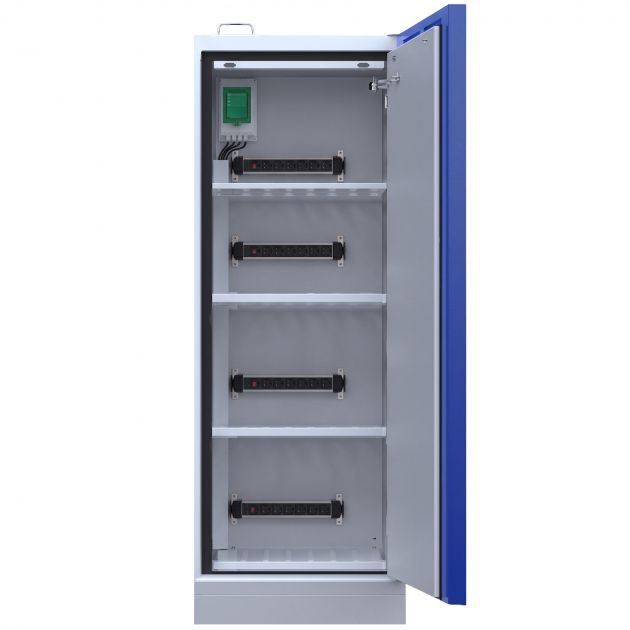 Armoire de sécurité pour stockage et recharge de batterie lithium-ion