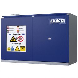 Armoire de sécurité comptoir 2 portes pour stockage et recharge de batterie lithium-ion