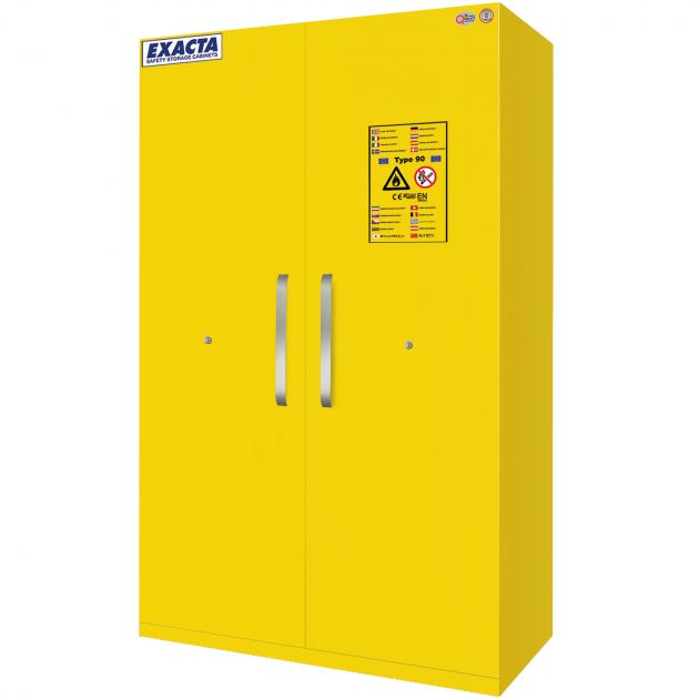 Armoire anti-feu haute 90 min pour produits inflammables
