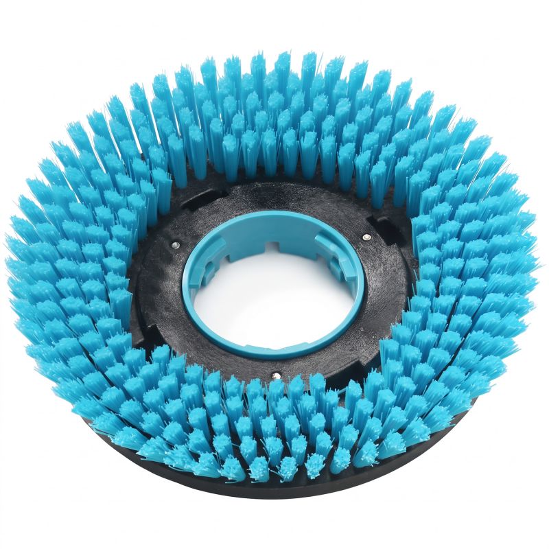 Brosse bleu clair à poils souples pour autolaveuse I-MOP Lite x2