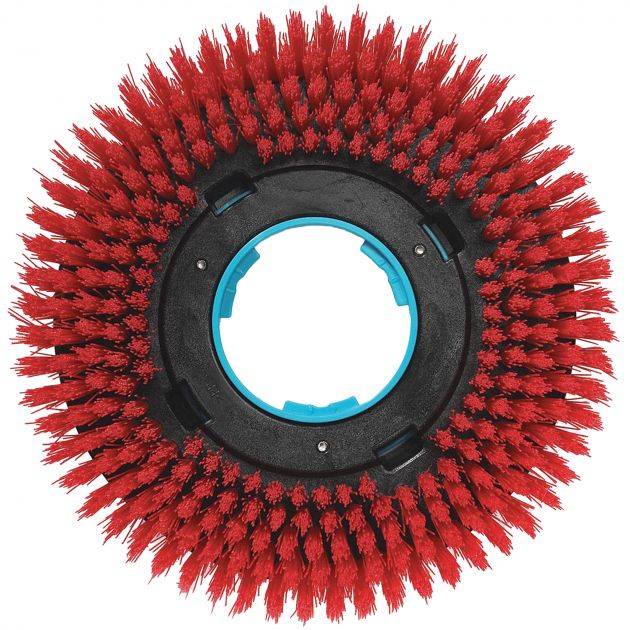 Brosse rouge à poils durs pour autolaveuse I-MOP XL Plus x2