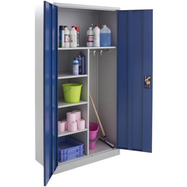 Armoire d'entretien métallique monobloc