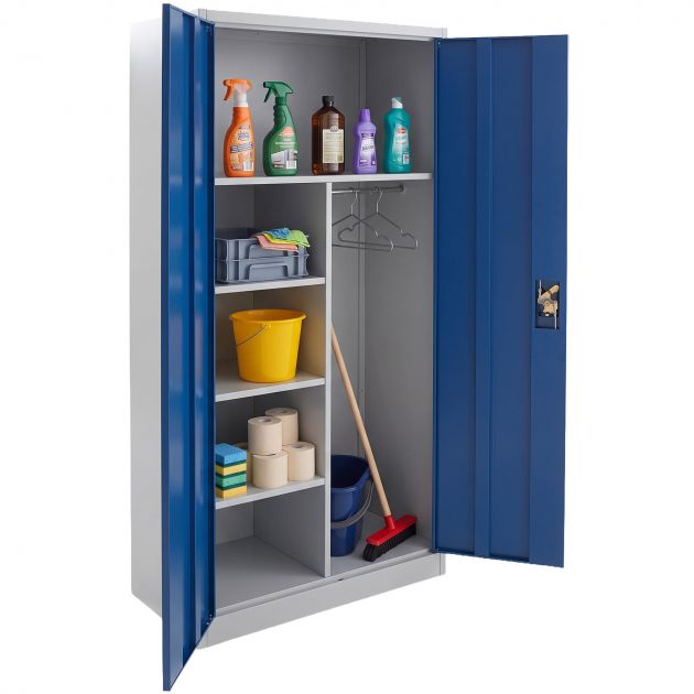 Armoire d'entretien métallique monobloc