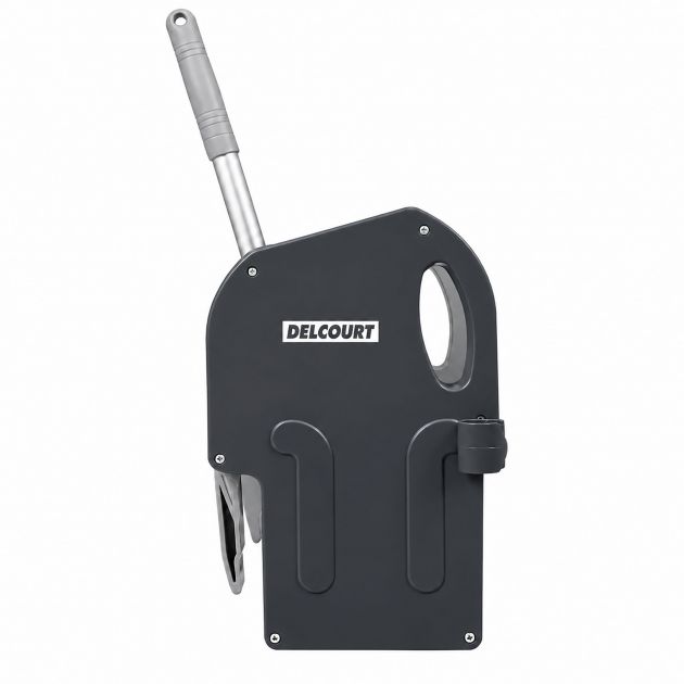 Chariot de ménage 4 seaux avec presse et support de sac 120 L