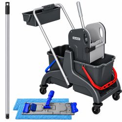 Kit chariot de ménage complet