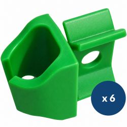 nLITE 6 Clips pour le passage du flexible par l’extérieur x6