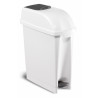 Poubelle blanche sanitaire 17L