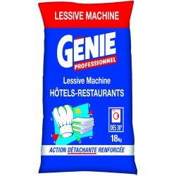 Sac lessive en poudre GENIE 18kg
