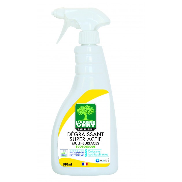 Dégraissant super actif multi surfaces L'Arbre vert 740ml