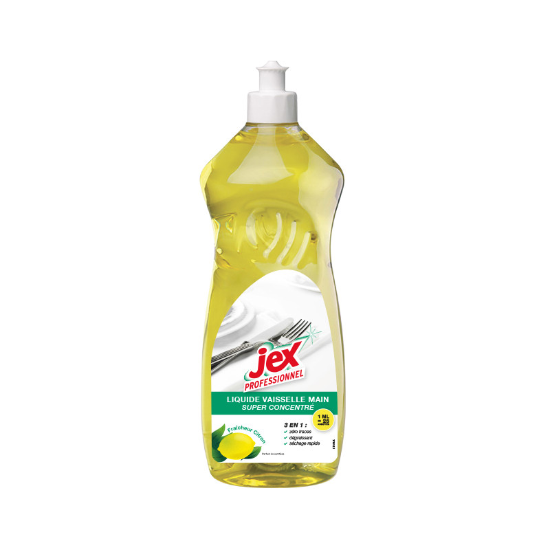 Liquide vaisselle JEX citron 1L Liquide vaisselle JEX citron 1L