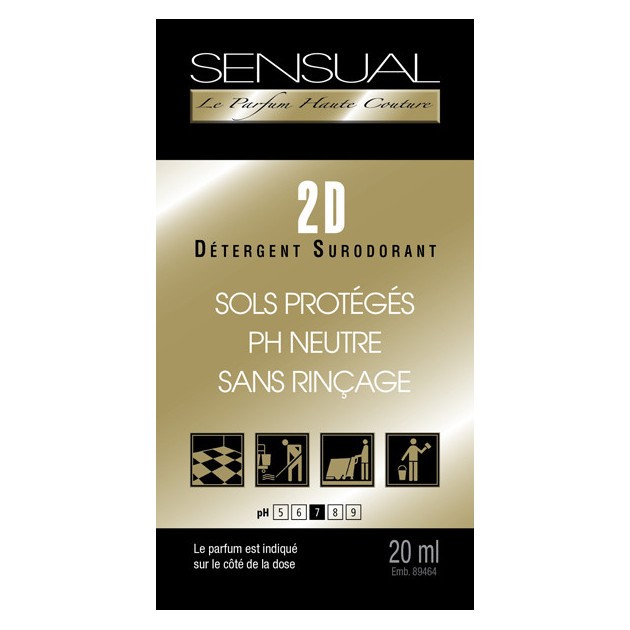 Doses détergent 2D neutre surodorant