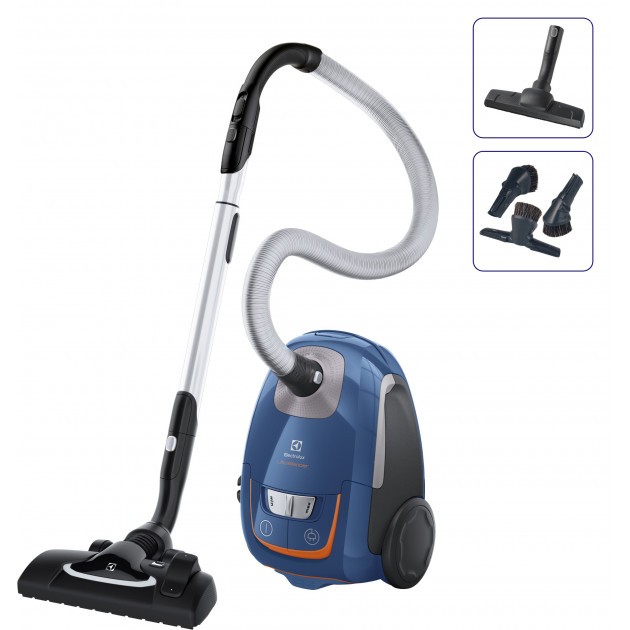 Aspirateur poussière 500 W silencieux Ultrasilencer Electrolux Aspirateur avec sac ultra silencieux, système d